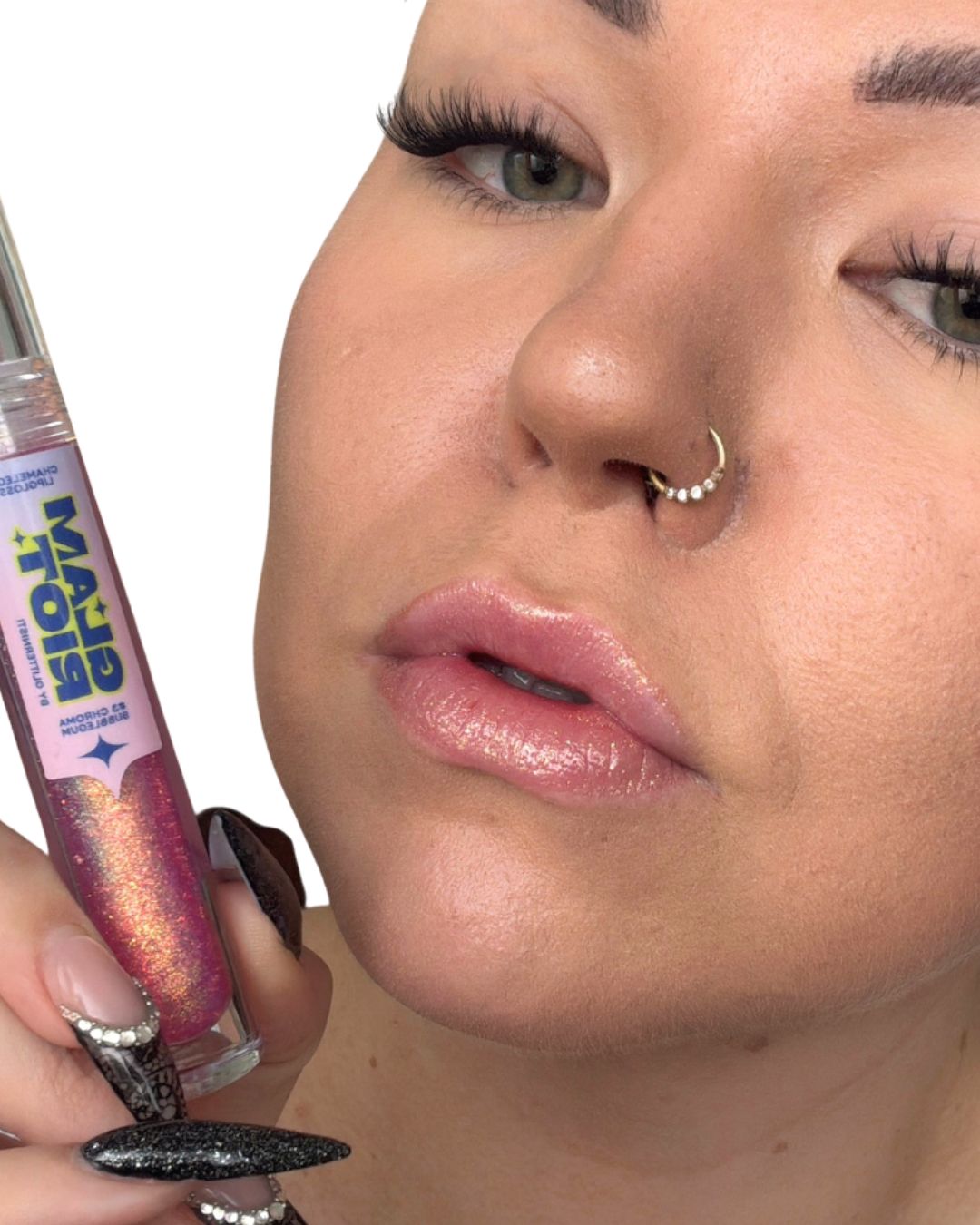 GLAM RIOT BLUSH RIOT glitter gloss huulikiilto