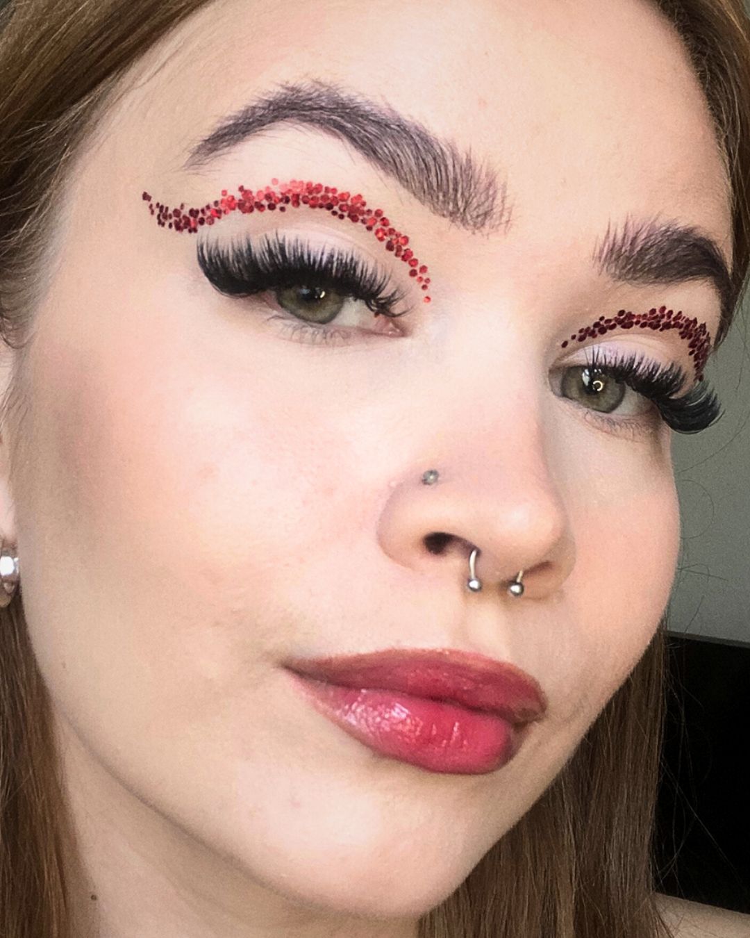 GLITTERNISTI CHUNKY RED COSMETIC GLITTER