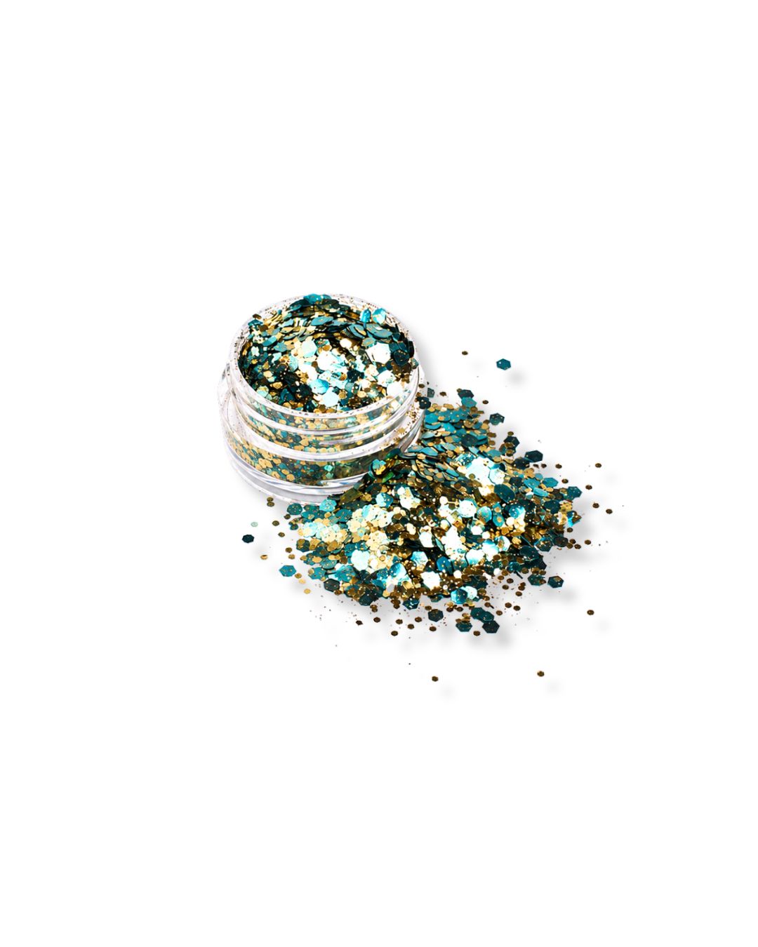 GLITTERNISTI AQUA COPPER KOSMEETTINEN GLITTER