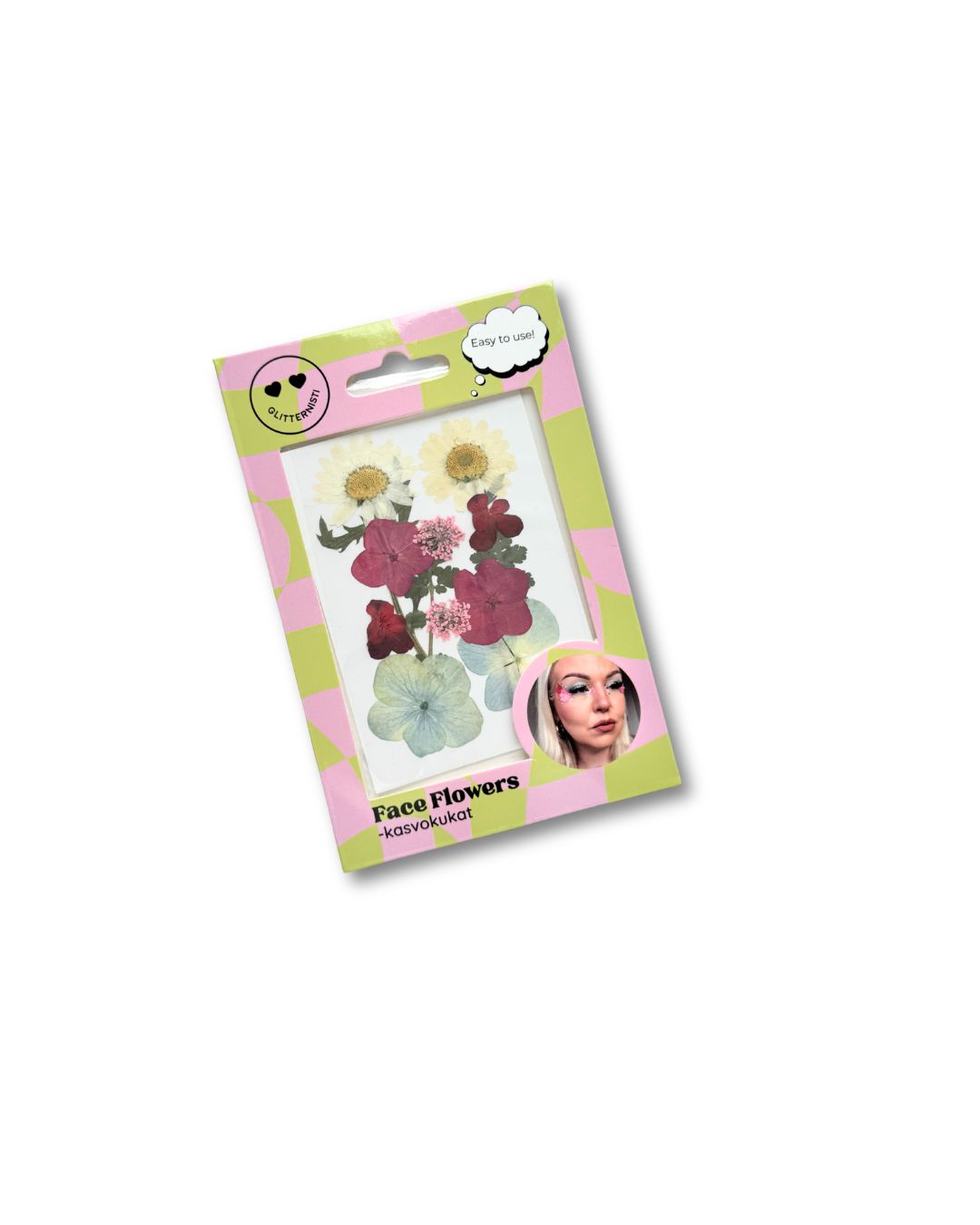 GLITTERNISTI Face Flowers Midnight