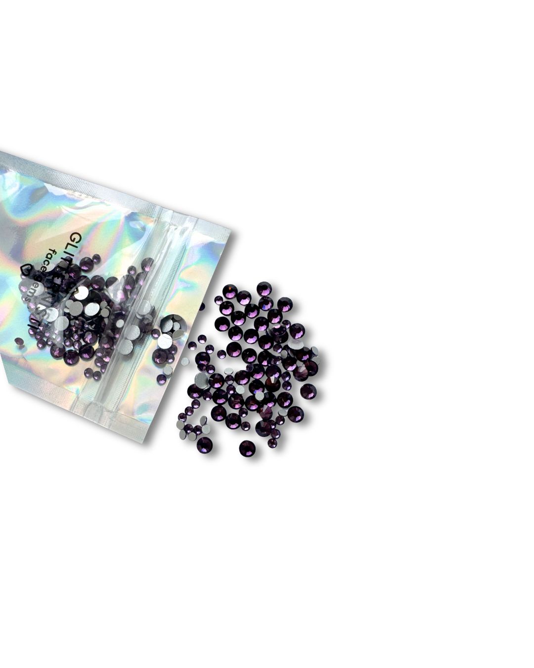 GLITTERNISTI MINI FACE GEMS - LAVENDER