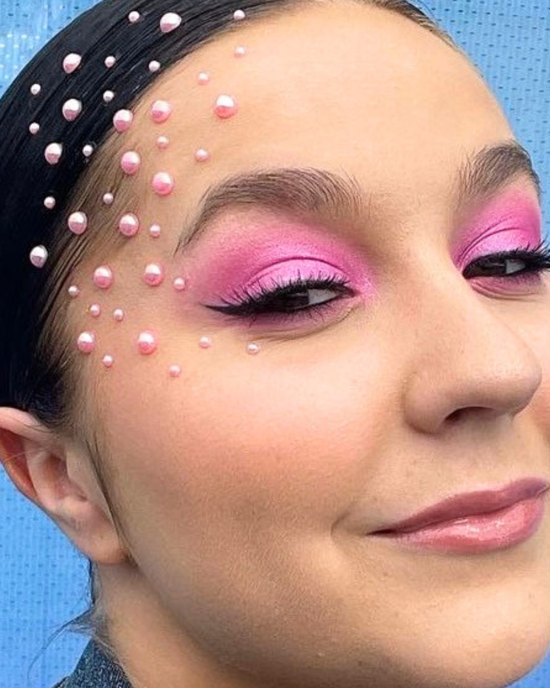 GLITTERNISTI FACE PEARLS - BABY PINK