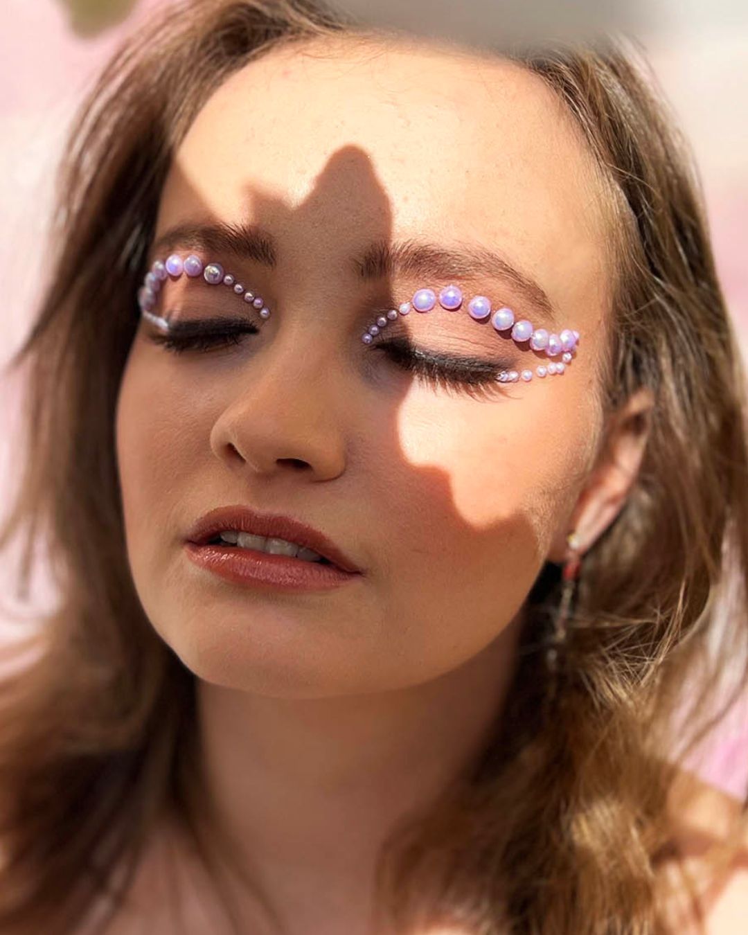 GLITTERNISTI FACE PEARLS - LAVENDER