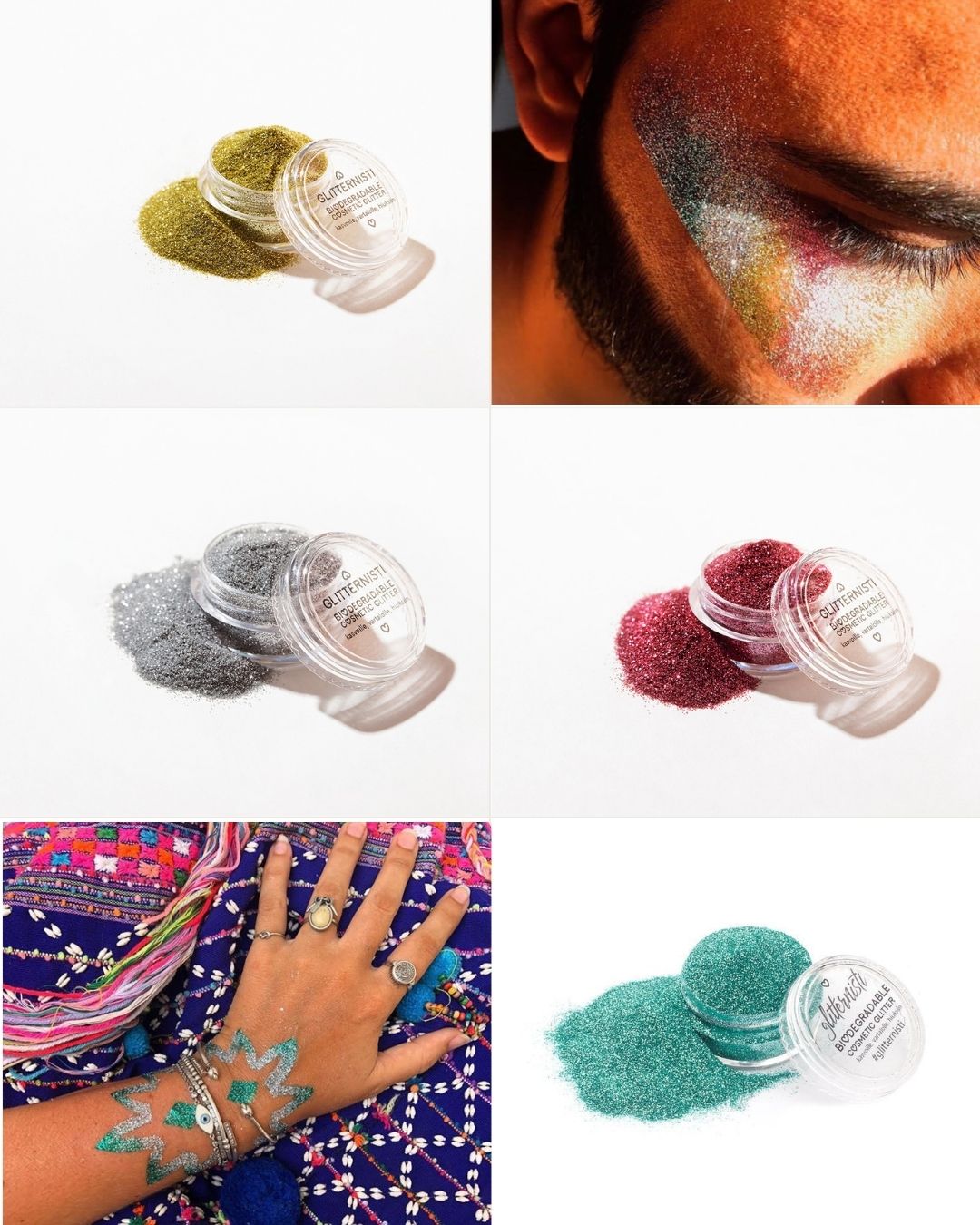 GLITTERNISTI FINES GLITTER SETTI