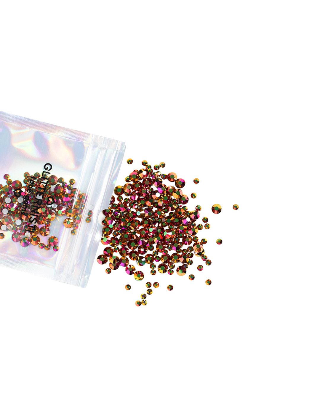 GLITTERNISTI MINI FACE GEMS - HOLOGRAPHIC PINK