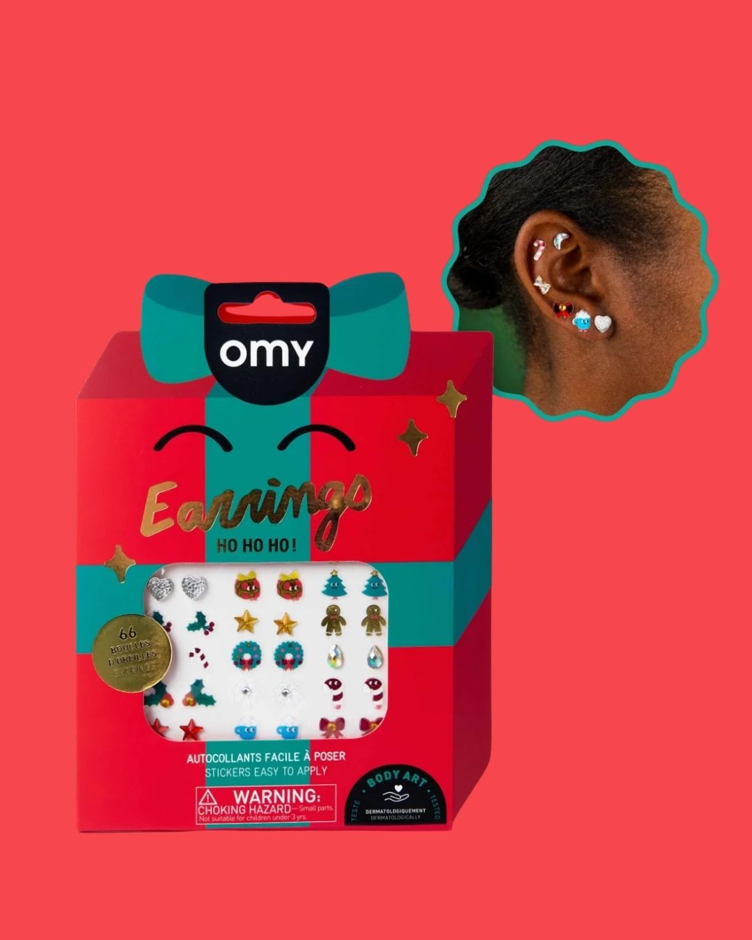 OMY - LILY earring sticker