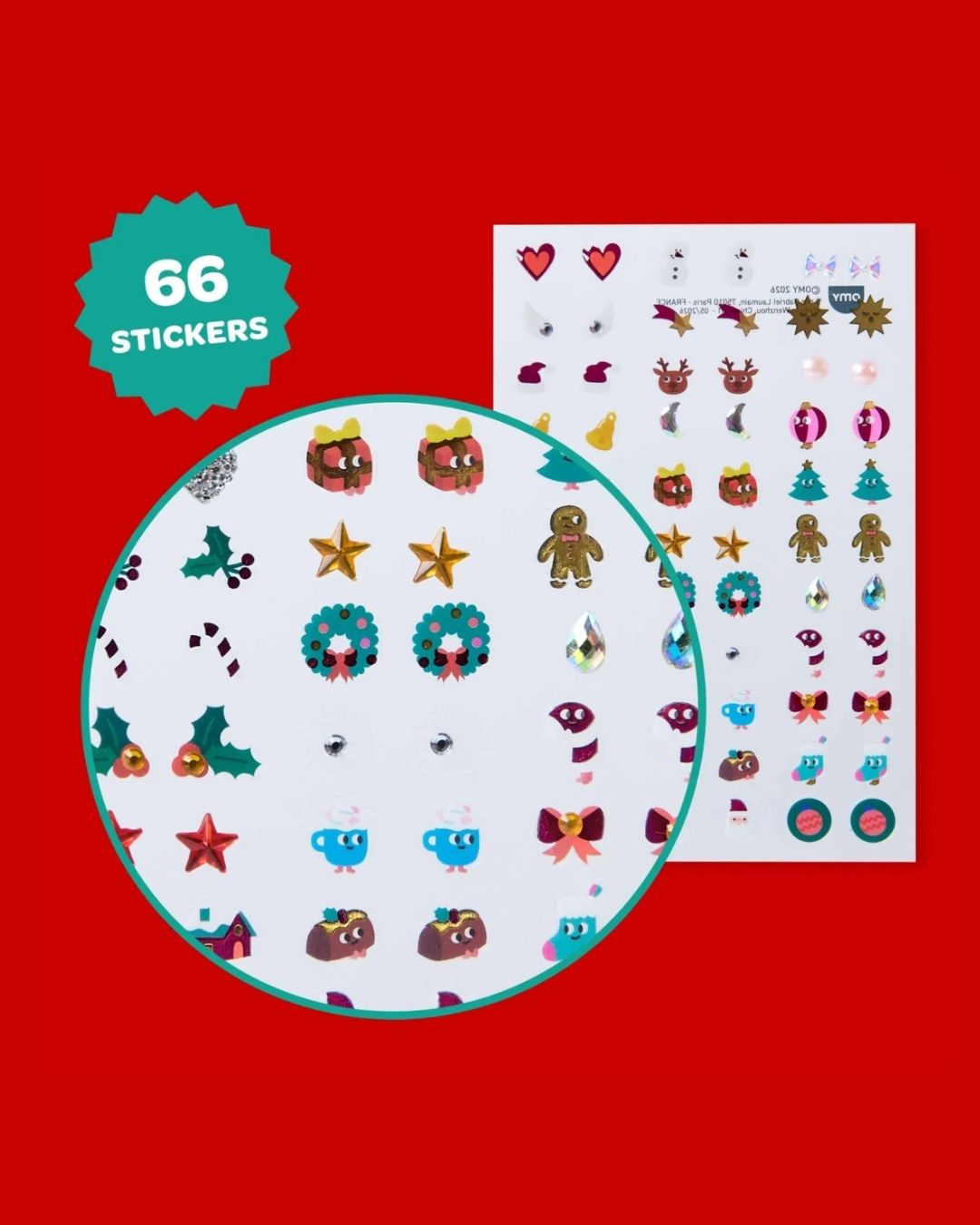 OMY - LILY earring sticker