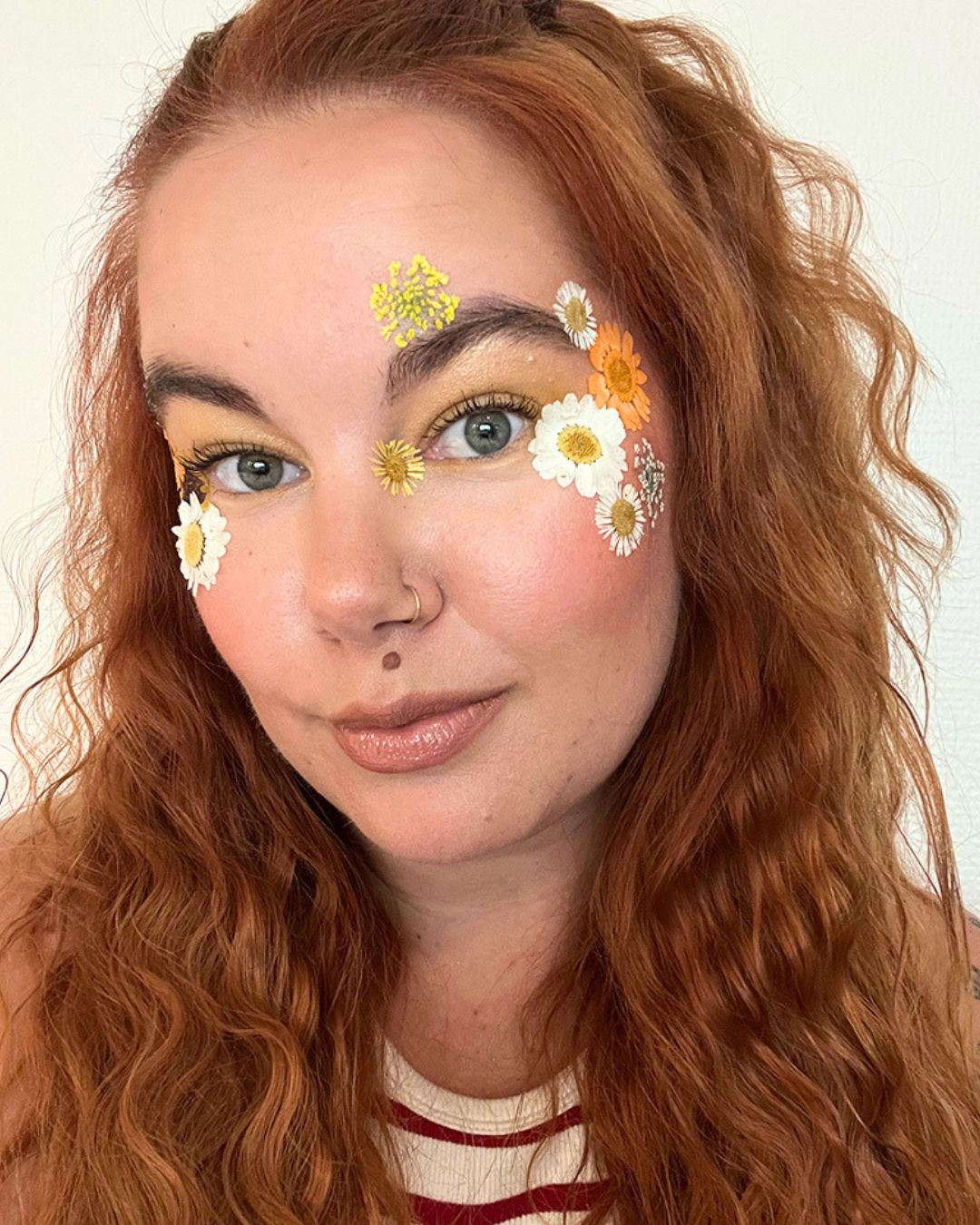GLITTERNISTI Face Flowers Yellows