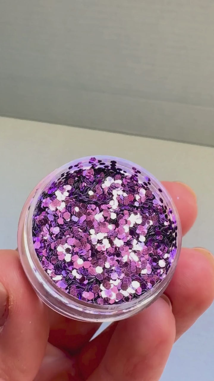 GLITTERNISTI LILAC KOSMEETTINEN GLITTER